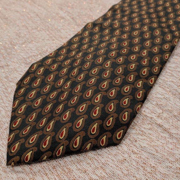 Vintage Burberrys of London Silk Tie hand sewn tie - Picture 2 of 8